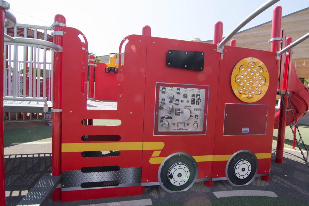 playground fire truck