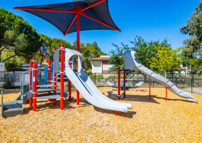 The new outdoor play environment at Carden Conejo school.